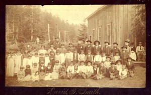 Quileute Children and Teachers, La Push, Ca. 1887