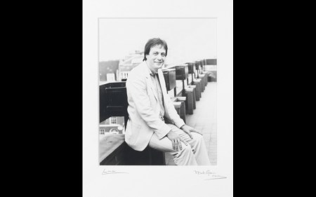 The Irish poet was photographed in September 1982.