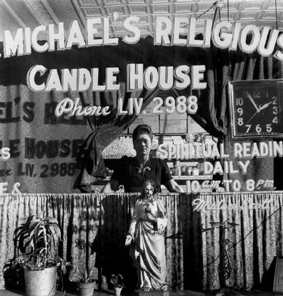 USA. Chicago. 1946. "Spiritualist". Από τη συλλογή "Chicago's South Side. 1946-1948" © Wayne Miller/Magnum Photos