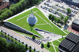 35 Library at Delft University of Technology — Delft, Netherlands