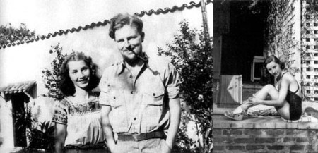 Αριστερά: Η Jan και ο Malc στην Calle Humboldt. 62 Δεξιά: H Jan στο Λος Άντζελες, αφού εγκατέλειψε τον Malc