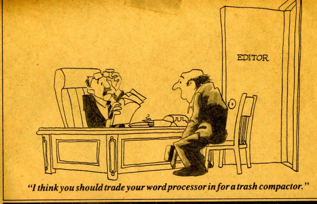 «Λυπούμεθα, το μπεστ σέλερ σας δε μας κάνει»