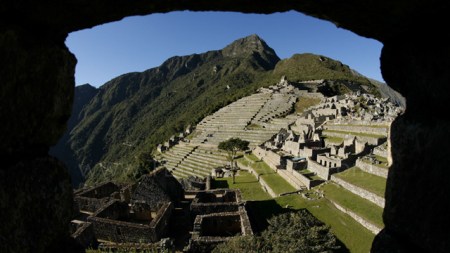 Frame from the short film "Terra Sacra Time Lapses" by Sean F. White