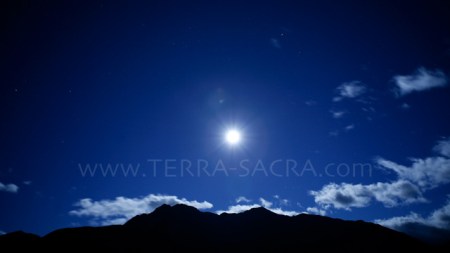 Frame from the short film "Terra Sacra Time Lapses" by Sean F. White