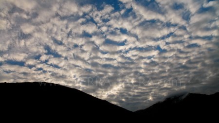 Frame from the short film "Terra Sacra Time Lapses" by Sean F. White