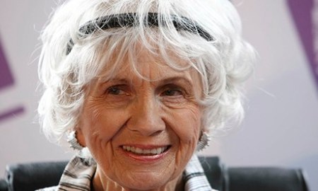 Nobel literature prize winner Alice Munro