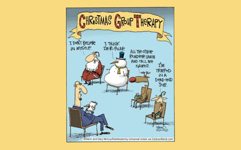 Christmas group therapy