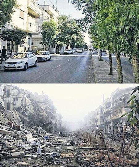 A-street-in-Homs-Syria-in-001
