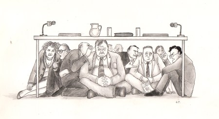 Ανεπίσημες συζητήσεις κάτω από το τραπέζι