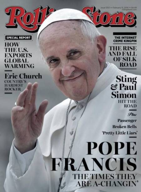 Pope on Rolling Stone