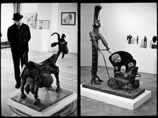 Από την έκθεση του Pablo Picasso στο Grand Palais (1966). Φωτο: Martine Frank (Magnum).