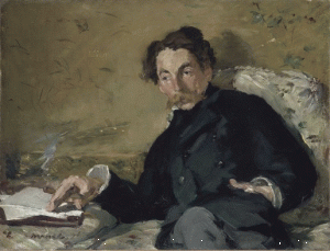 Edouard Manet - Stéphane Mallarmé, 1876 (Musée d'Orsay)
