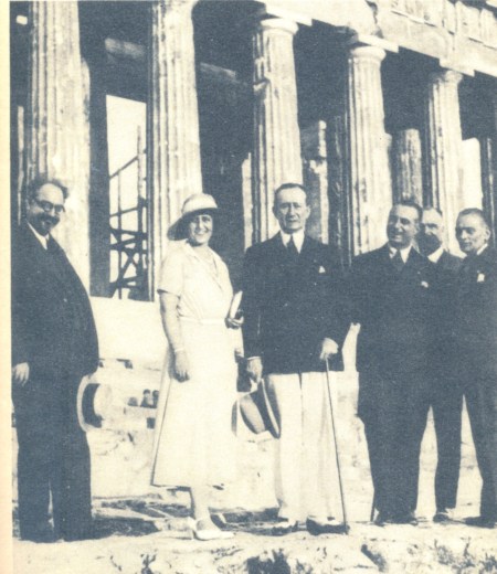 Μαρκόνι στην Ακρόπολη 1935