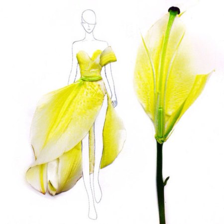fashion-illustrations-flower-petals-grace-ciao-2