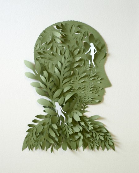 Green-Head.-Paper-Sculpture-by-Elsa-Mora