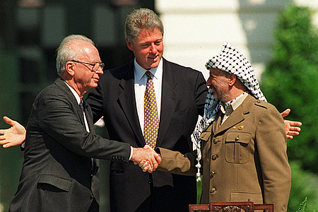 RABIN CLINTON ARAFAT