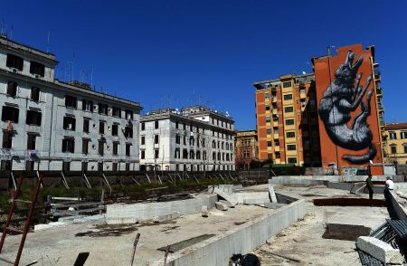 ITALY-ROME-STREET-ART