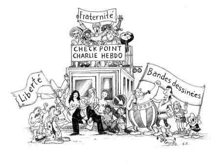 CHECK POINT CHARLIE HEBDO