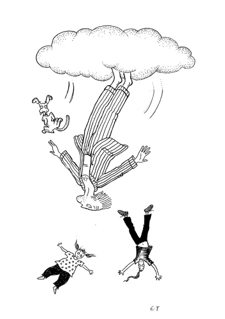 peftw apo ta synnefa