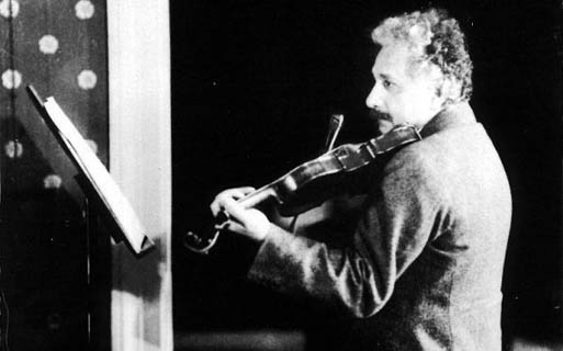 Ο μουσικός Άινσταϊν