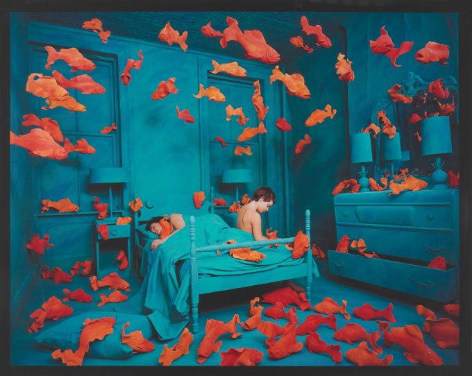 Υπάρχουν χρυσόψαρα εδώ;