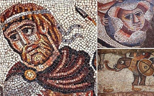 Σπάνιο ψηφιδωτό με τη μορφή του Μεγάλου Αλεξάνδρου, στο&nbsp;Ισραήλ