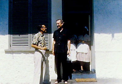 Ian Fleming and ornithologist Terence James Bond