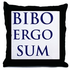 i_drink_therefore_i_am_throw_pillow