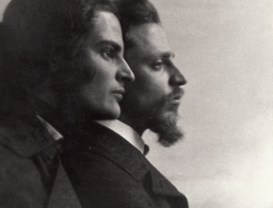 Clara Rilke Westoff & Rainer Maria Rilke ca. 1903
