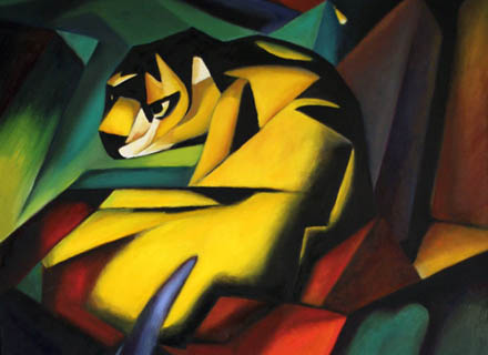 Φραντς Μαρκ, ζωγράφος