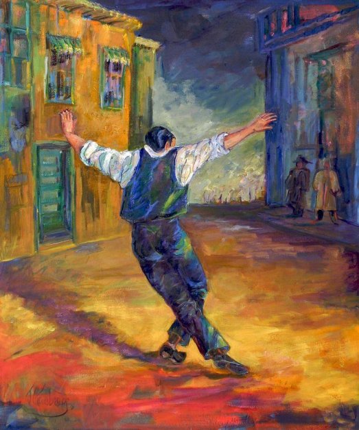Greek Dancer is a painting by Jean Groberg which was uploaded on July 10th, 2011