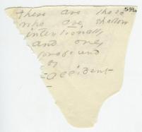 Σπάραγμα σαν από αρχαίο αγγείο: Ένα απόκομμα της Εμιλυ, από τη συλλογή του Amherst.