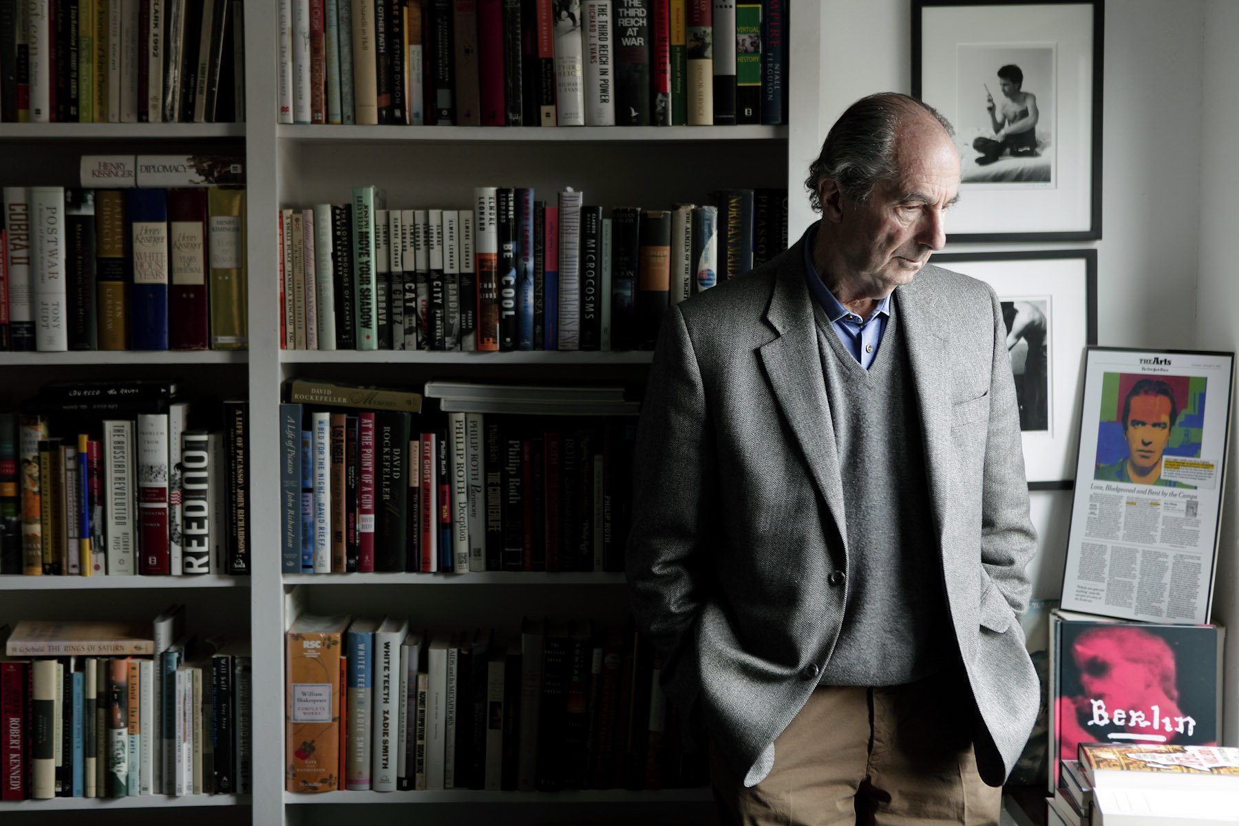 American Novelist Philip Roth