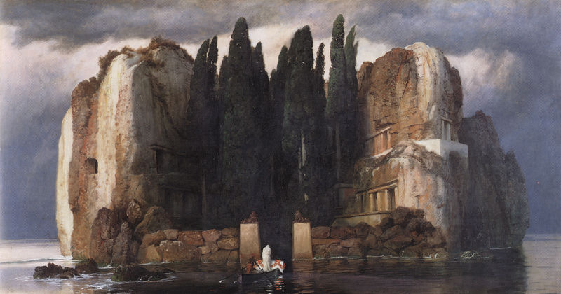 Arnold-Böcklin-Die-Toteninsel-V