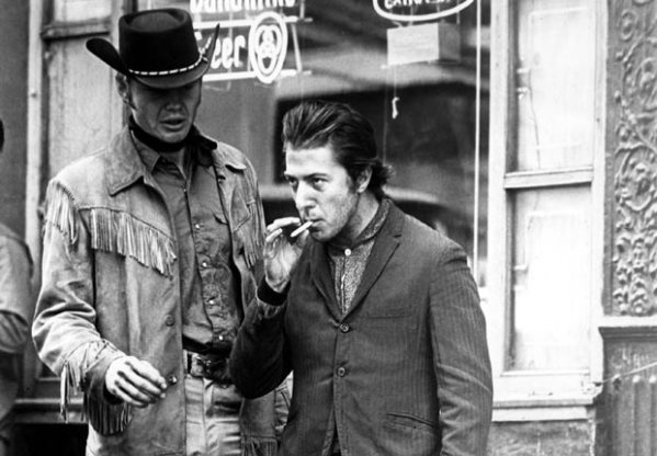 MIDNIGHT COWBOY, Jon Voight, Dustin Hoffman, 1969.