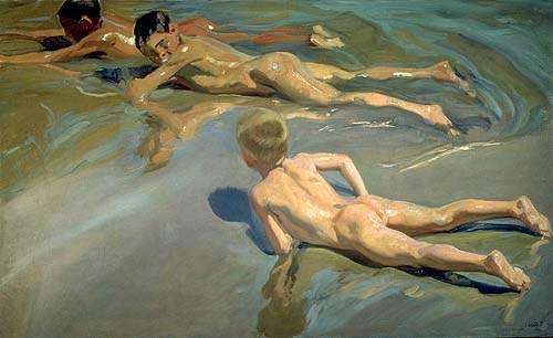 ninos en la playa. παιδιά στην παραλία