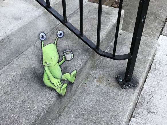 Ο τύπος με την κιμωλία