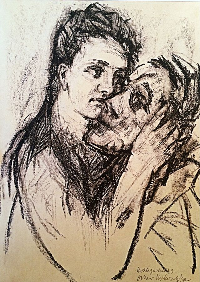Alma Mahler and Oskar Kokoschka, 1913